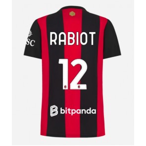 AC Milan Adrien Rabiot #12 Hemmatröja Dam 2026-27 Kortärmad